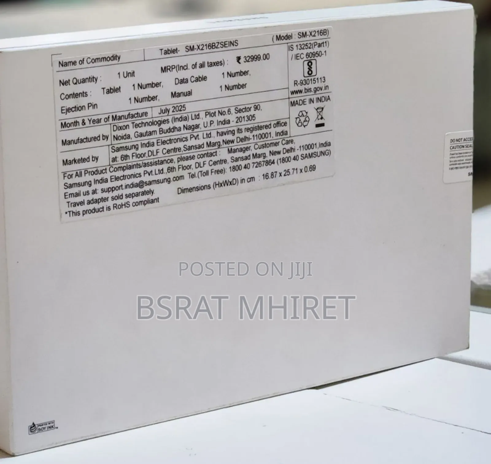 New Samsung Galaxy Tab A9+ 128 GB