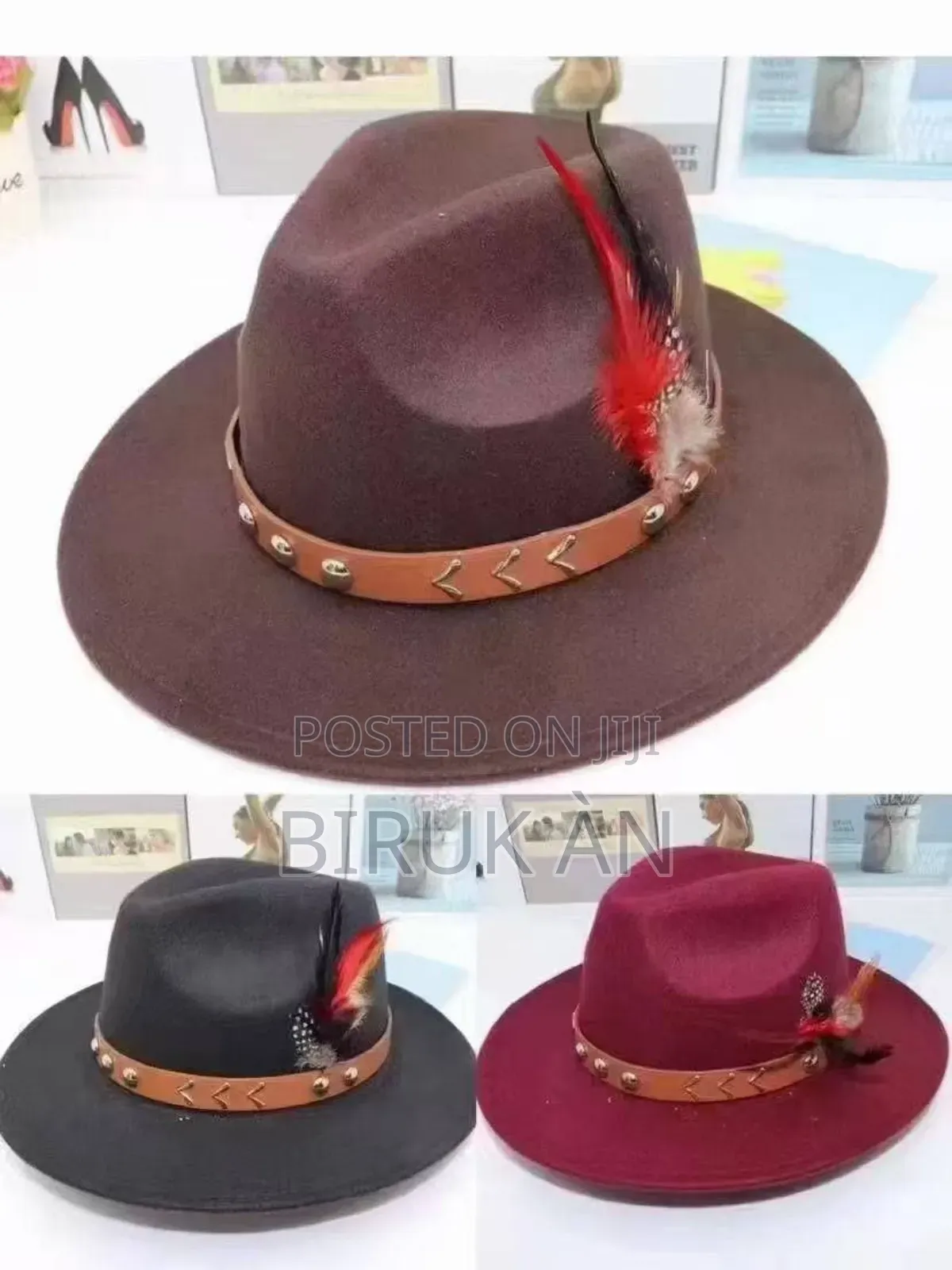 Sunshade Curved and Straight Brim Jazz Hat