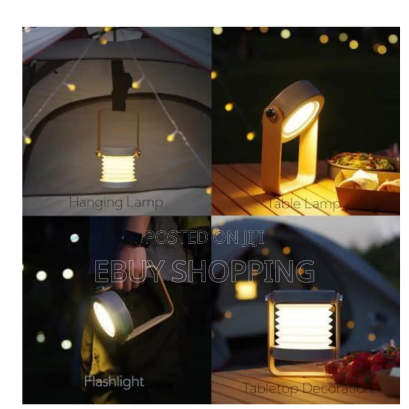 Portable Led Night Light for Travel | Collapsible Design, Rechargeable