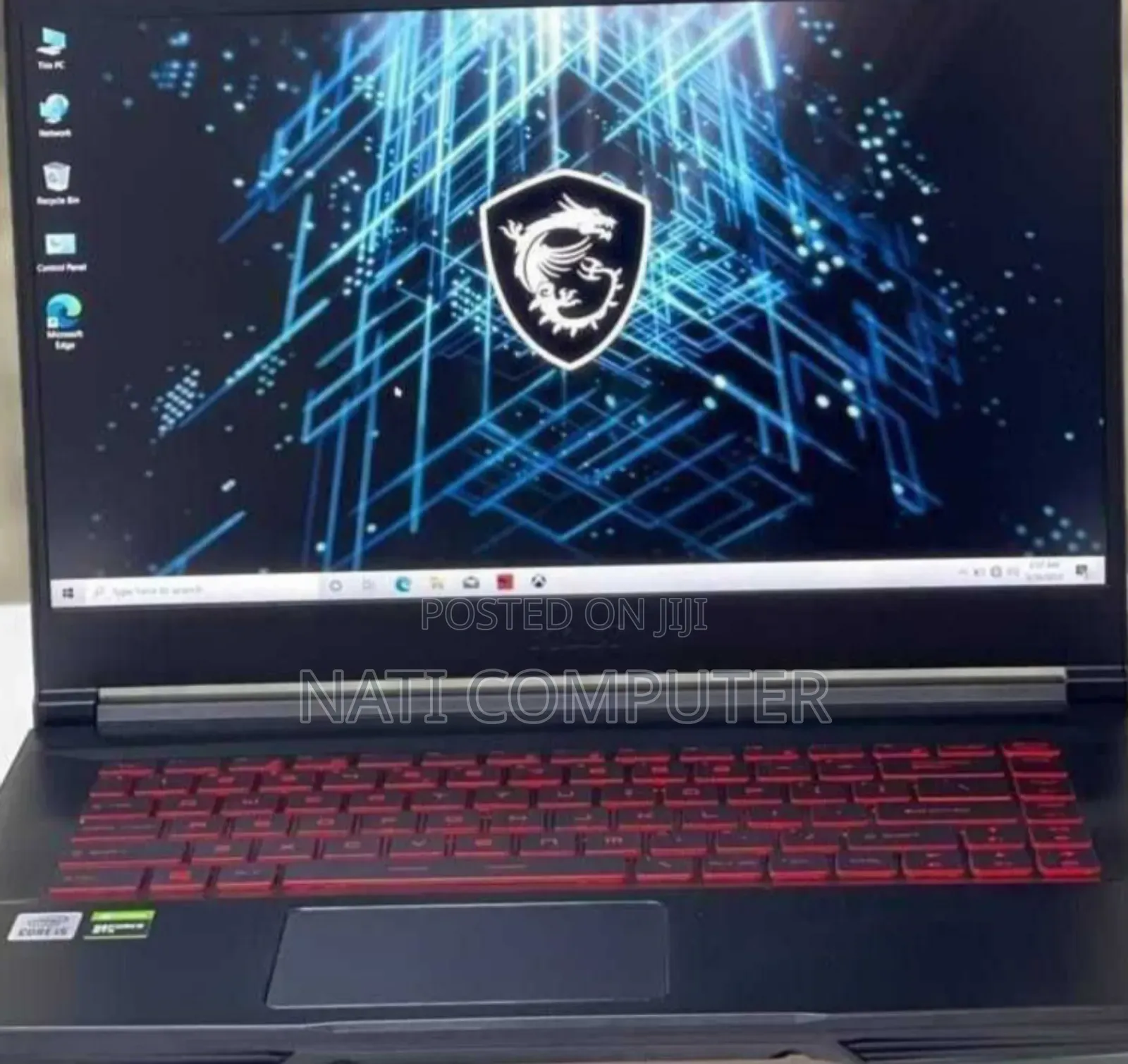 New Laptop MSI GF63 8GB Intel Core I5 SSD 1T