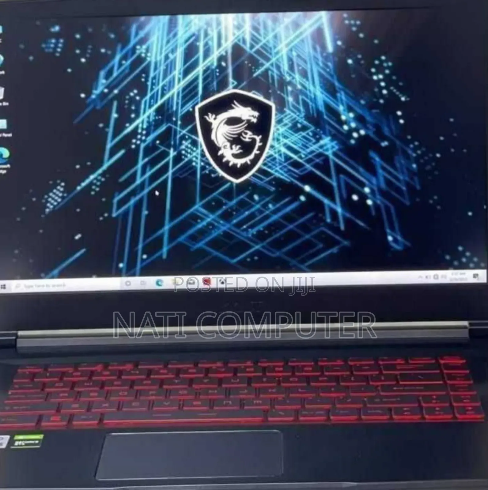 New Laptop MSI GF63 8GB Intel Core I5 SSD 1T