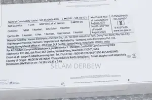 New Samsung Galaxy Tab S9 128 GB