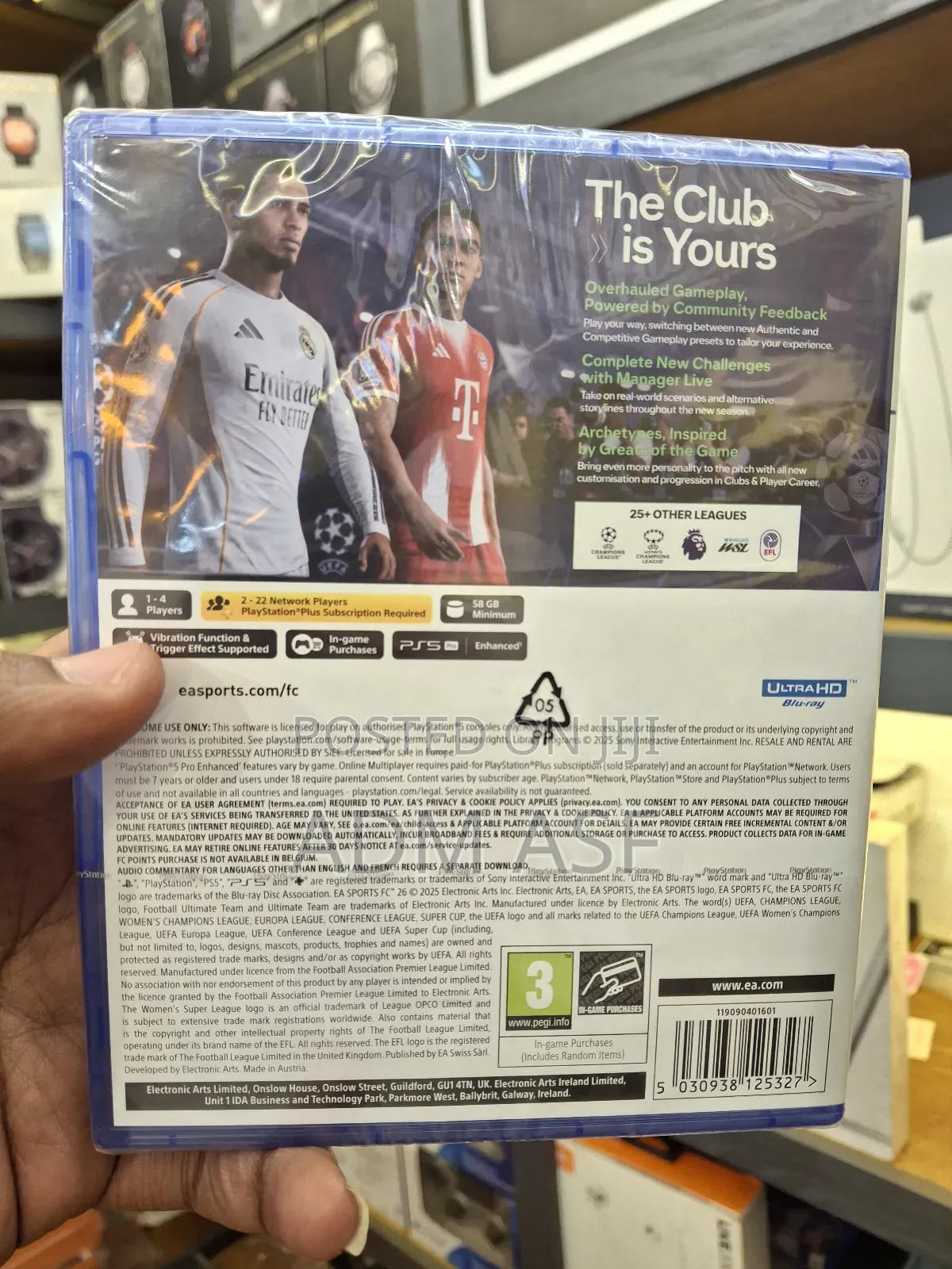 Fc26 for Playstation5 and 4