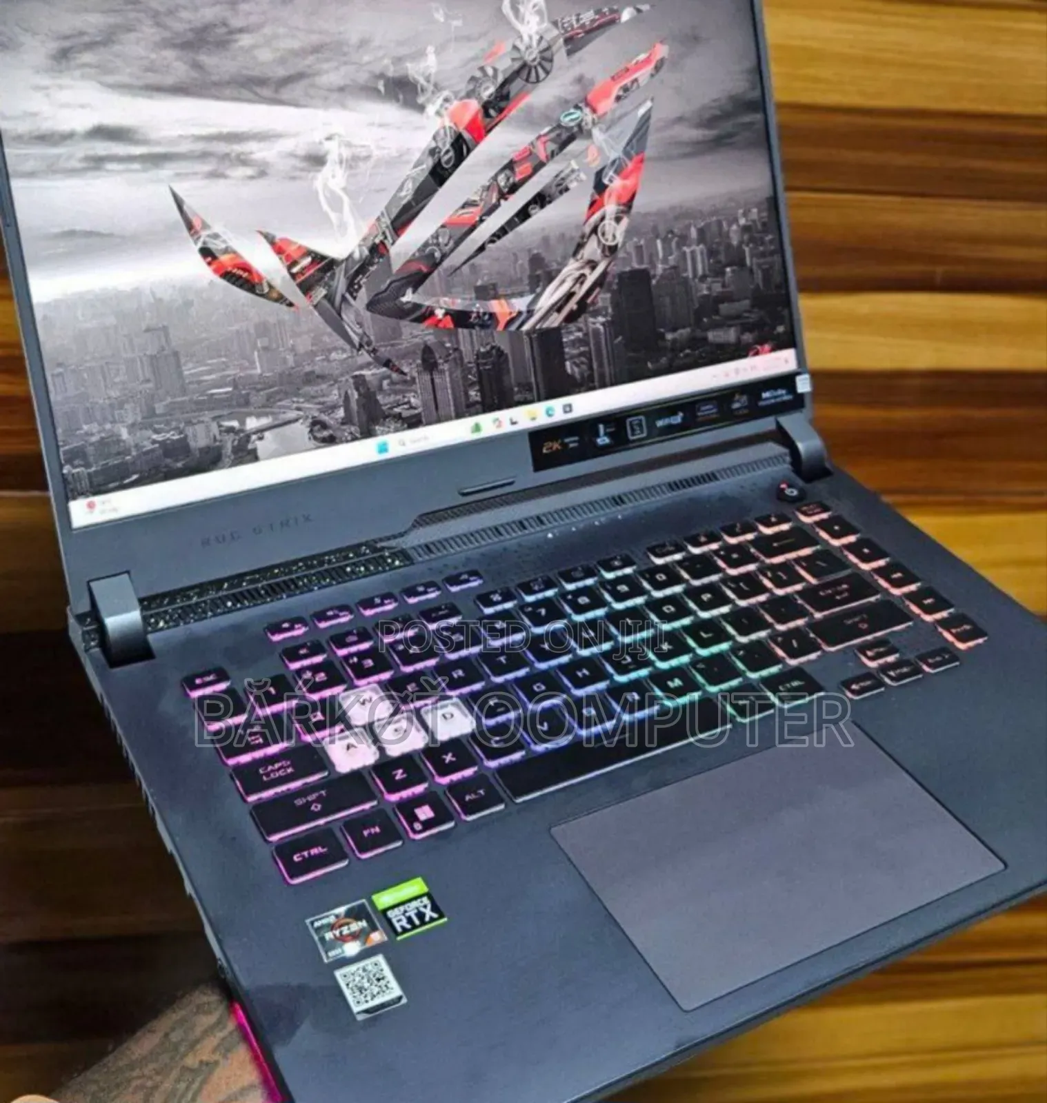 New Laptop Asus ROG Strix G15 16GB AMD Ryzen SSD 512GB