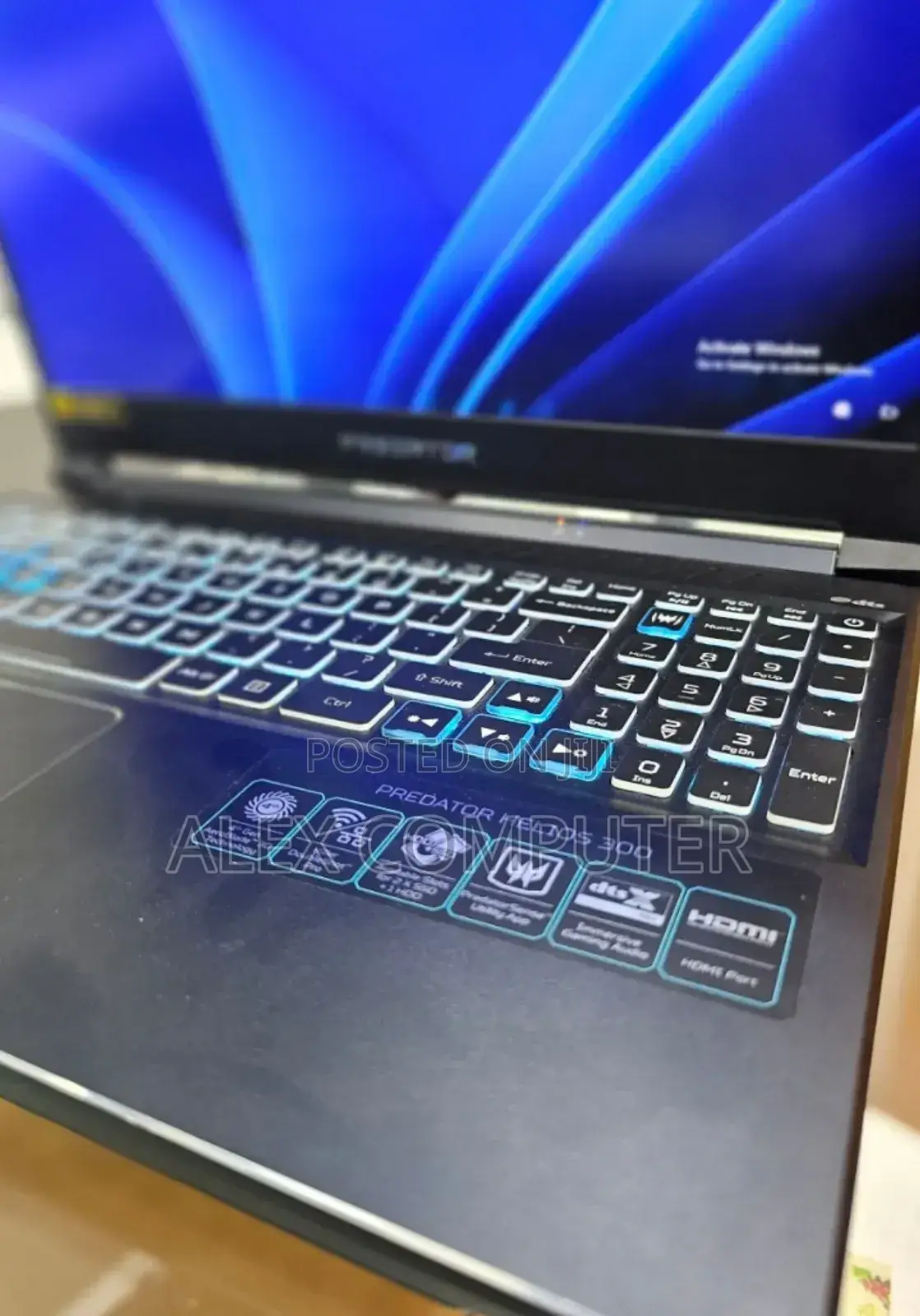 New Laptop Acer Predator Helios 300 16GB Intel Core I7 SSD 1T