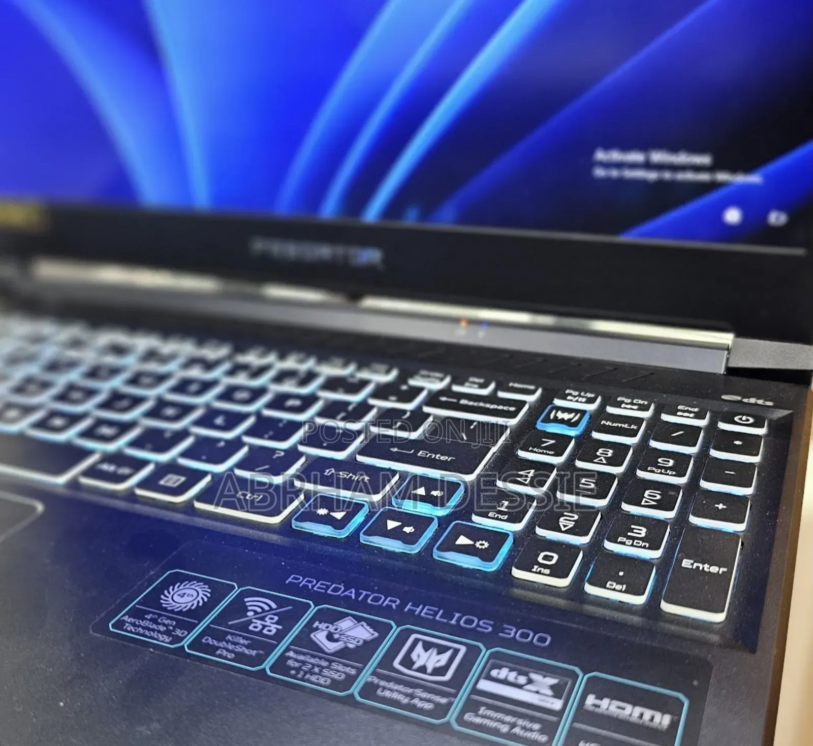 New Laptop Acer Predator Helios 300 16GB Intel Core I7 SSD 1T