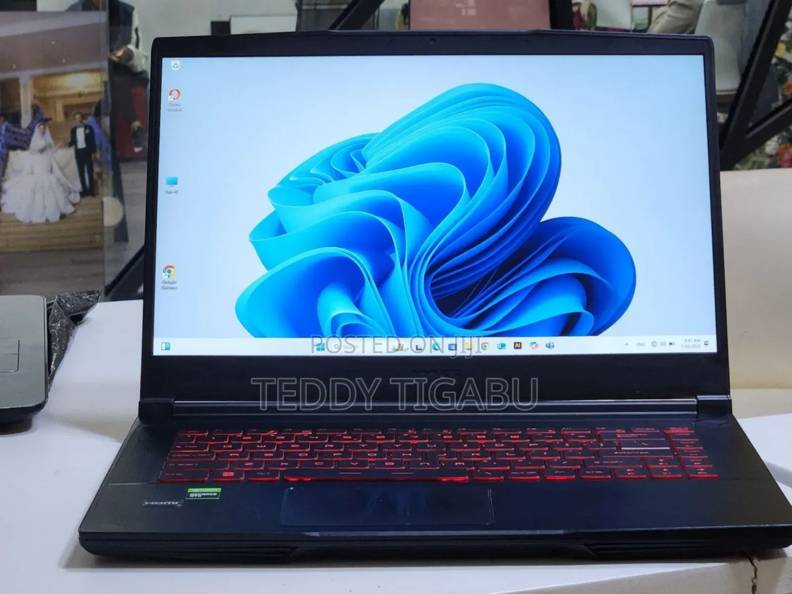 New Laptop MSI GF63 12GB Intel Core I5 SSD 512GB