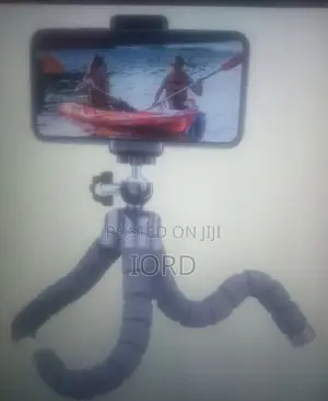 Flexible Octopus Sponge Tripod With Holder