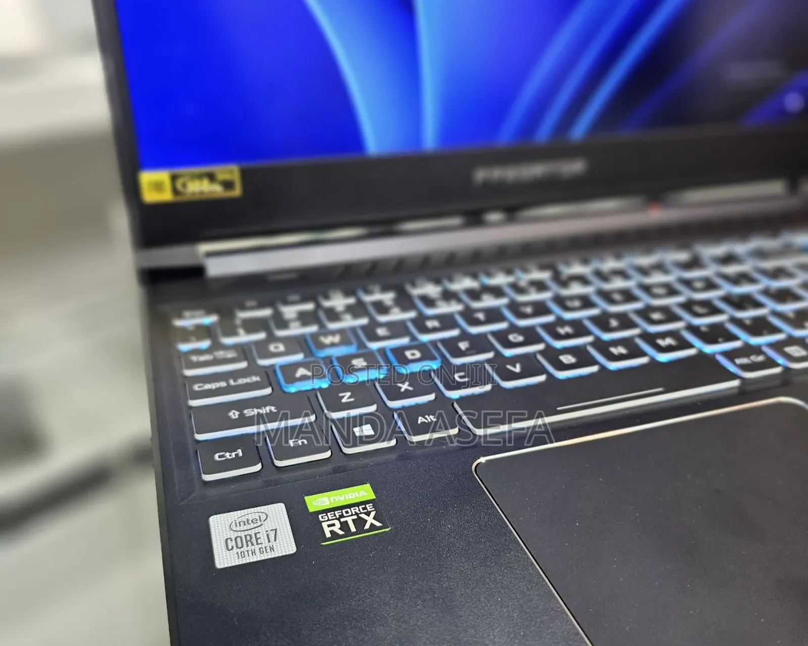 New Laptop Acer Predator Helios 300 16GB Intel Core I7 SSD 1T