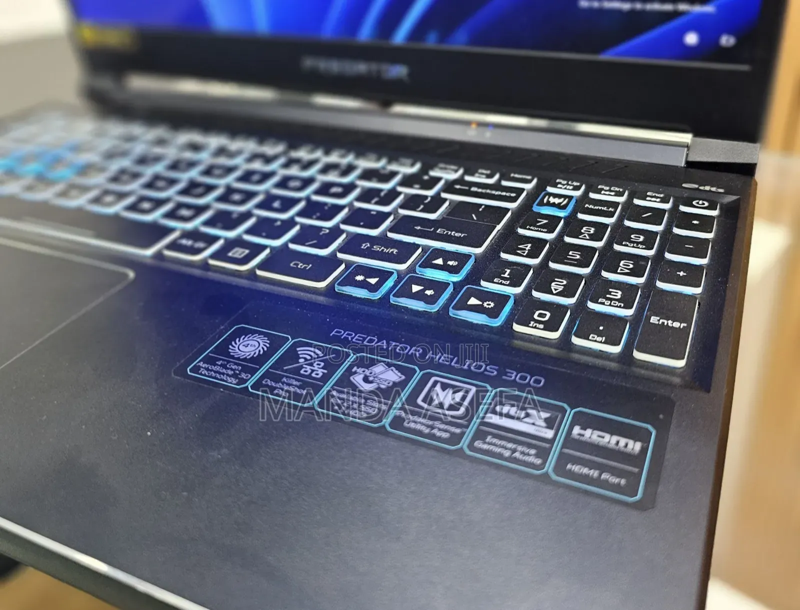 New Laptop Acer Predator Helios 300 16GB Intel Core I7 SSD 1T