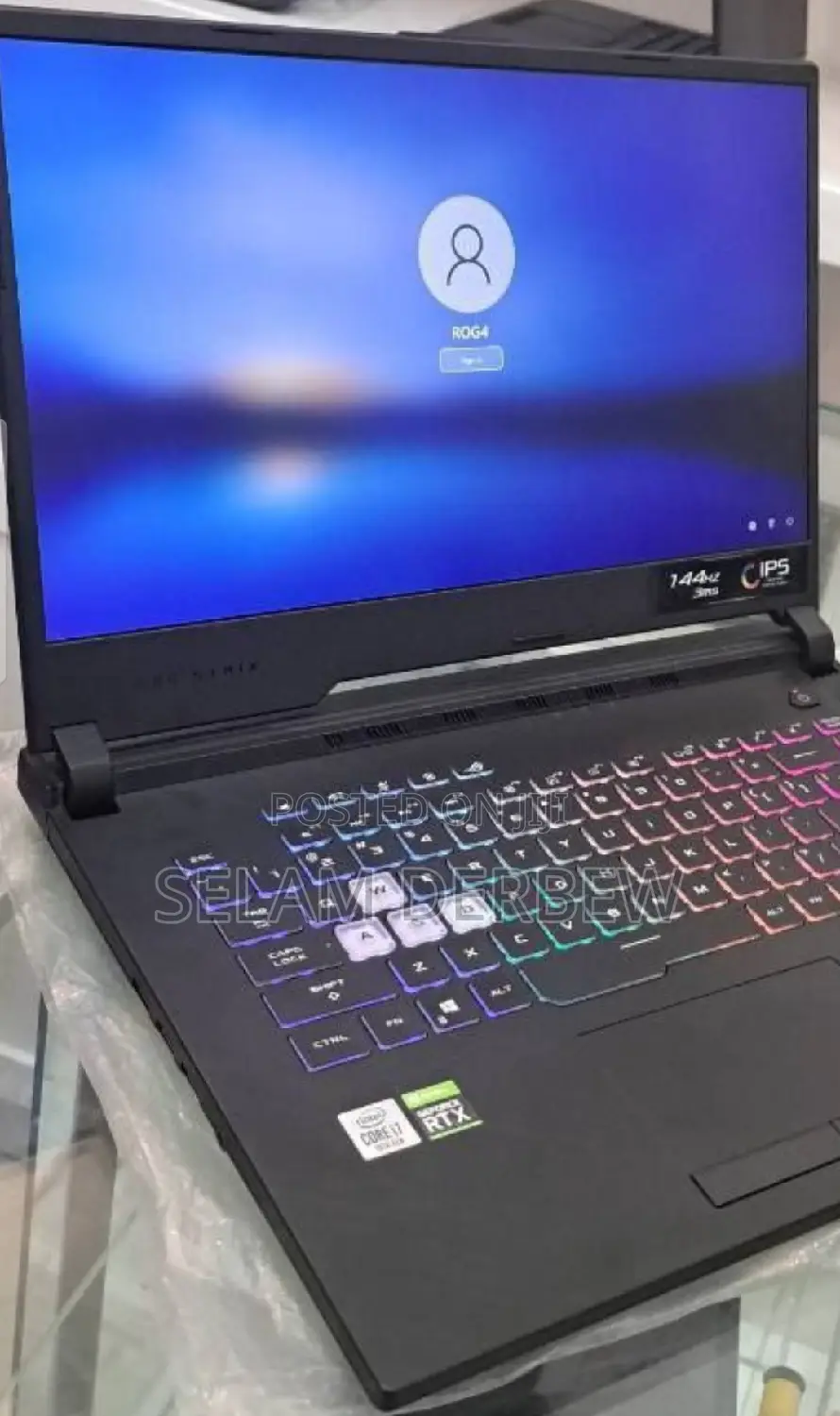 New Laptop Asus ROG Strix G15 16GB Intel Core I7 SSD 512GB