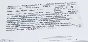 New Samsung Galaxy Tab S9 FE 128 GB