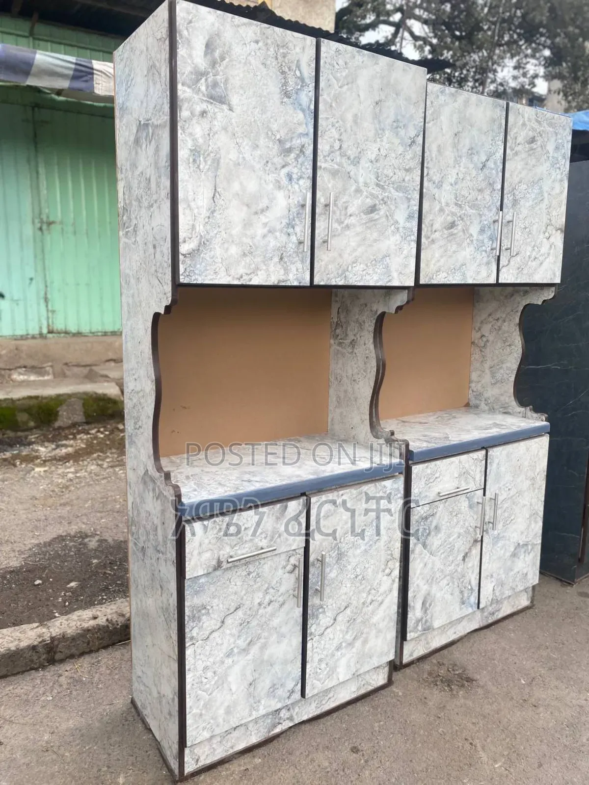 80cm MDF ላሚኔት ኪችን ካቢኔት(Kitten Cabinet) በ11500.