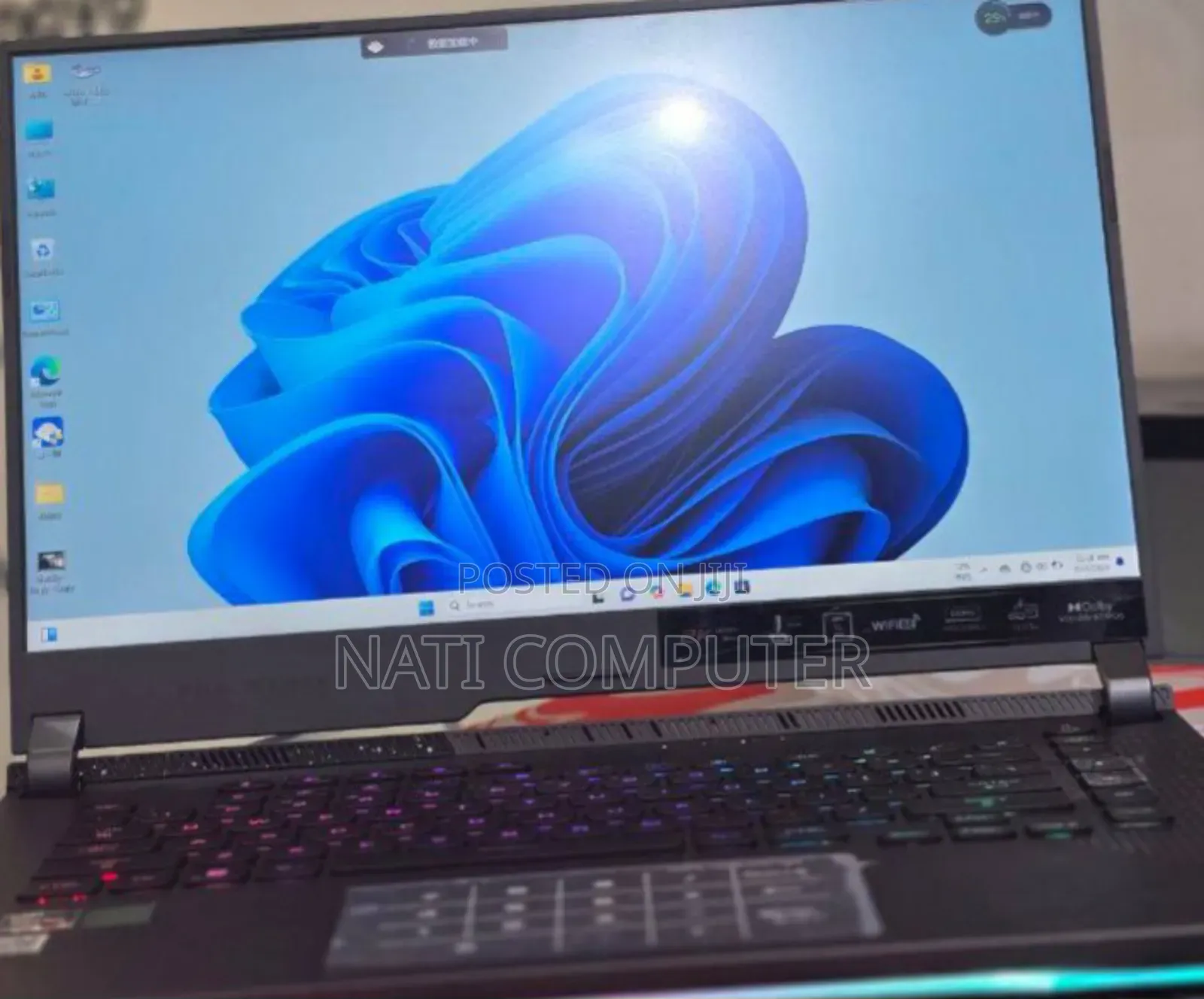 New Laptop Asus ROG Strix G15 16GB Intel Core Ultra 9 SSD 1T