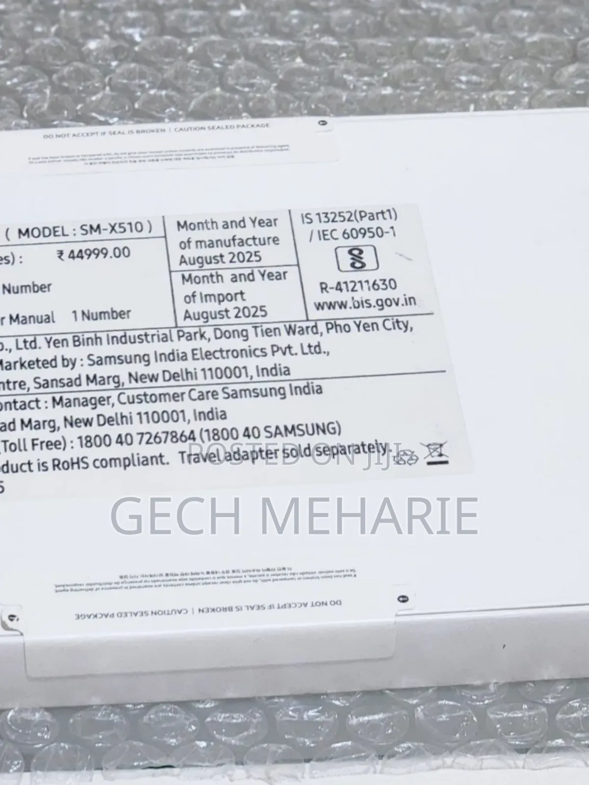 New Samsung Galaxy Tab S9 128 GB