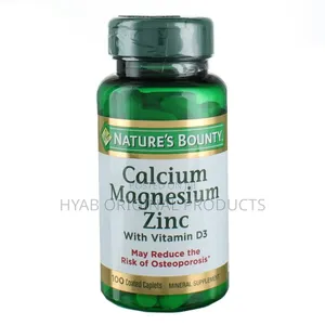 Photo - Nature's Bounty Calcium Magnesium Zinc With Vitamin D3,