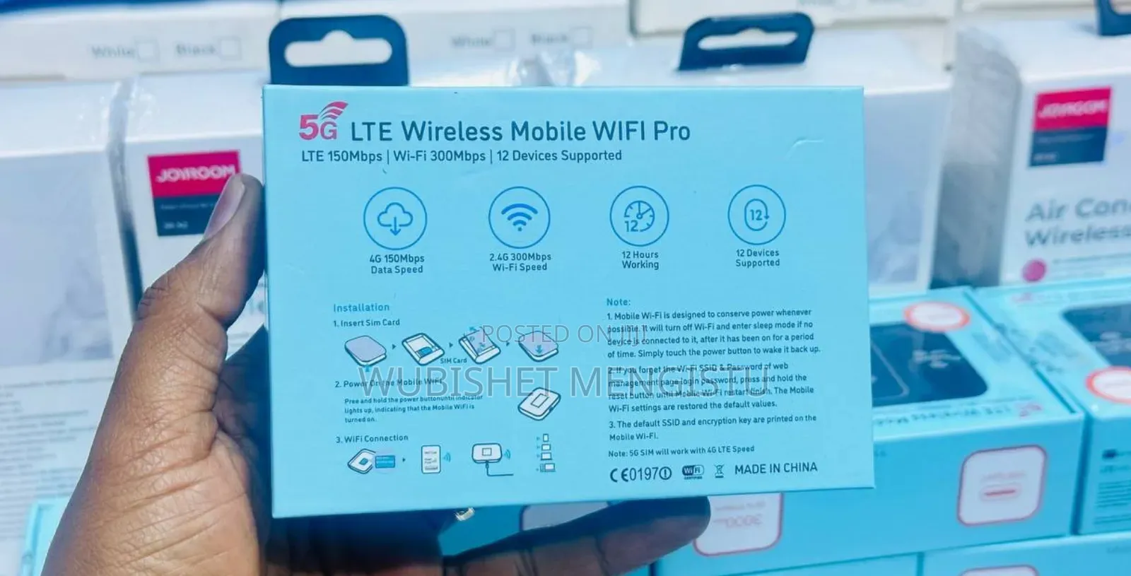 5g Lte Wireless Modem Wifi Pro – High-Speed Portable Wifi Router