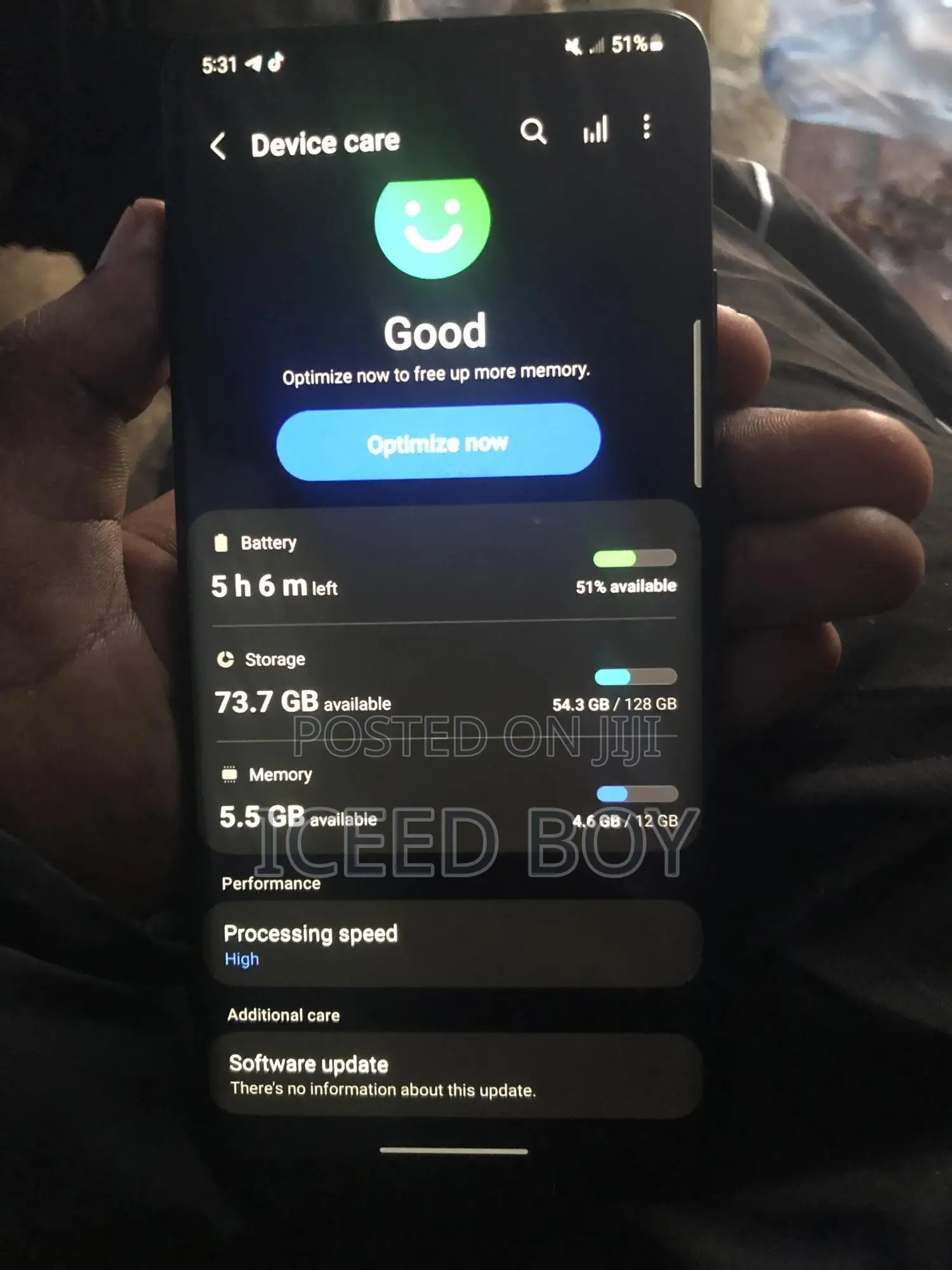 New Samsung Galaxy S21 Ultra 5G 128 GB Black