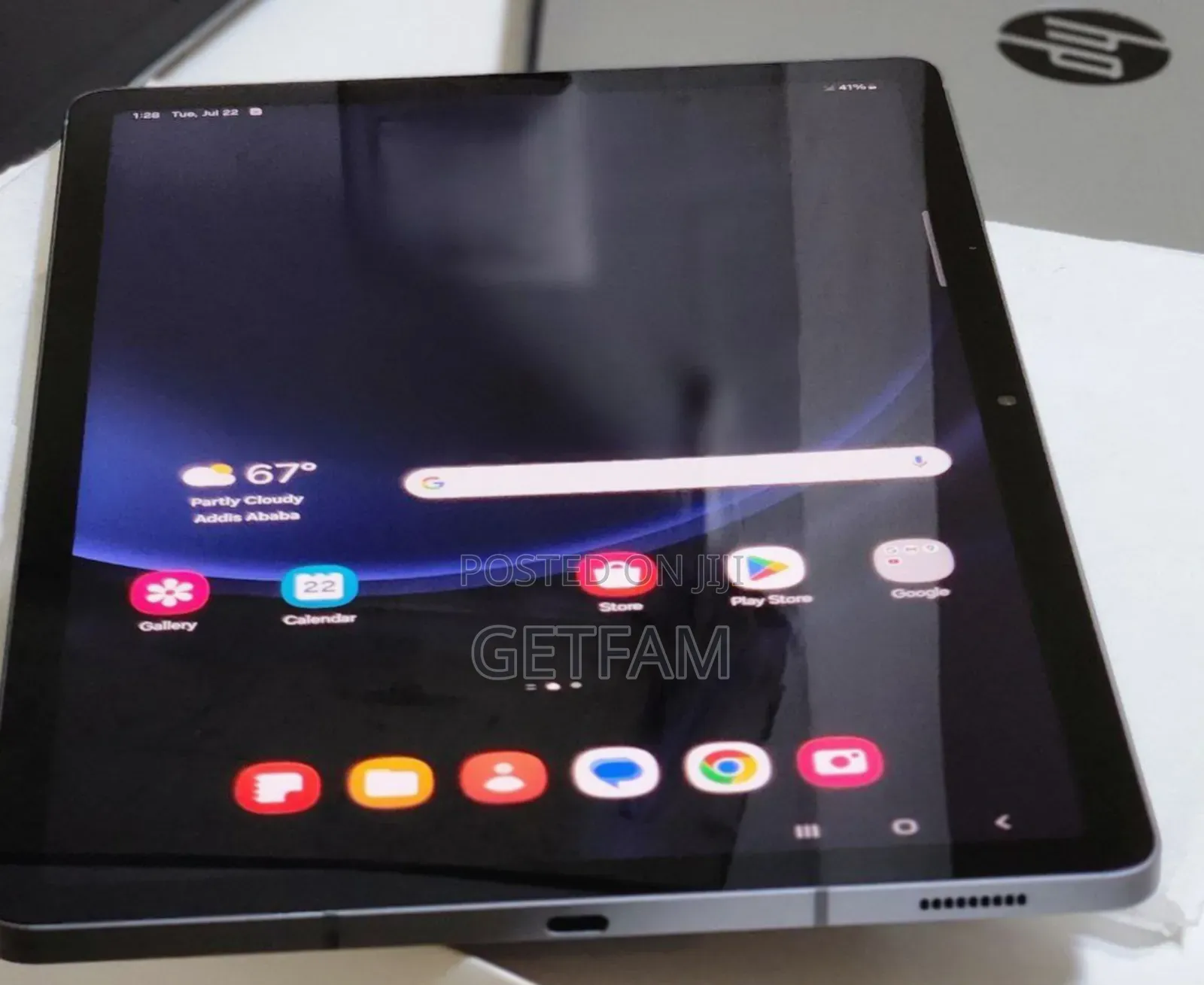 New Samsung Galaxy Tab S9 FE 128 GB Silver