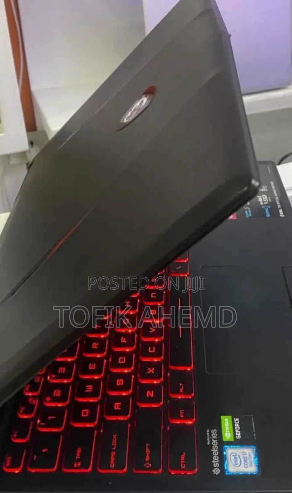 New Laptop MSI MSI Sword 17 16GB Intel Core I7 SSD 512GB