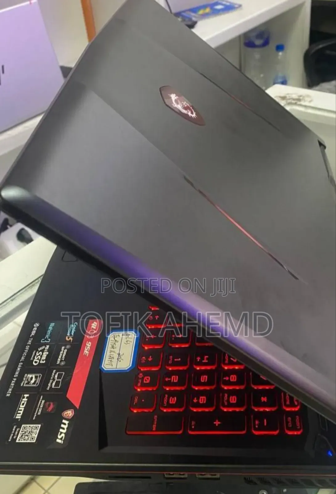 New Laptop MSI MSI Sword 17 16GB Intel Core I7 SSD 512GB