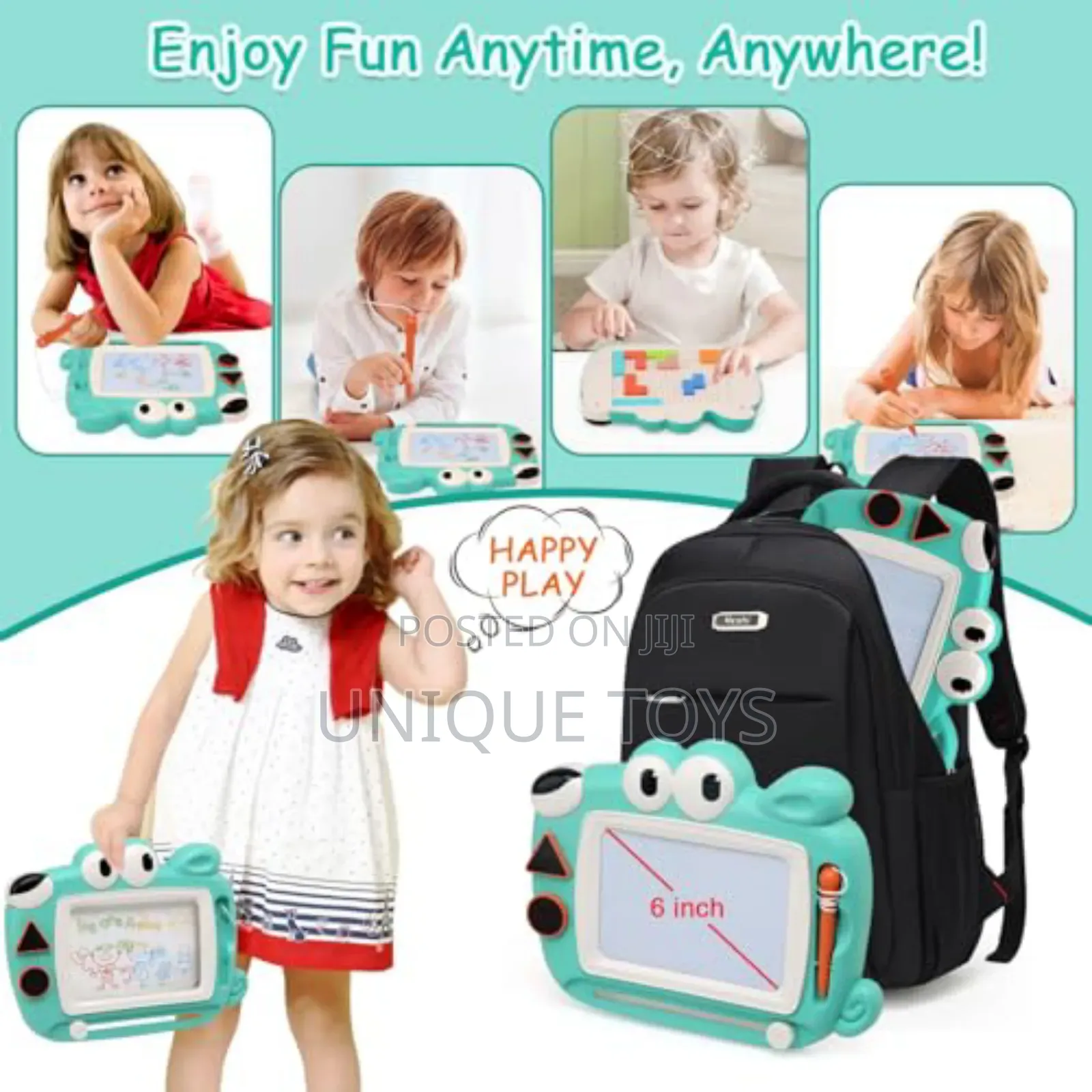 2-in-1 Magnetic Drawing Board Mosaic Puzzle Set