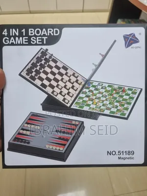 4 in 1 Board Game Set" by Ao Qing, Which Is Magnetic