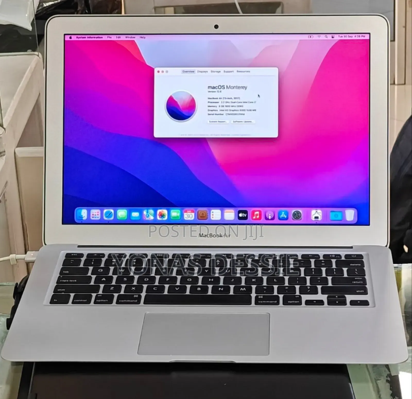 Laptop Apple MacBook Air 2017 8GB Intel Core I7 SSD 512GB