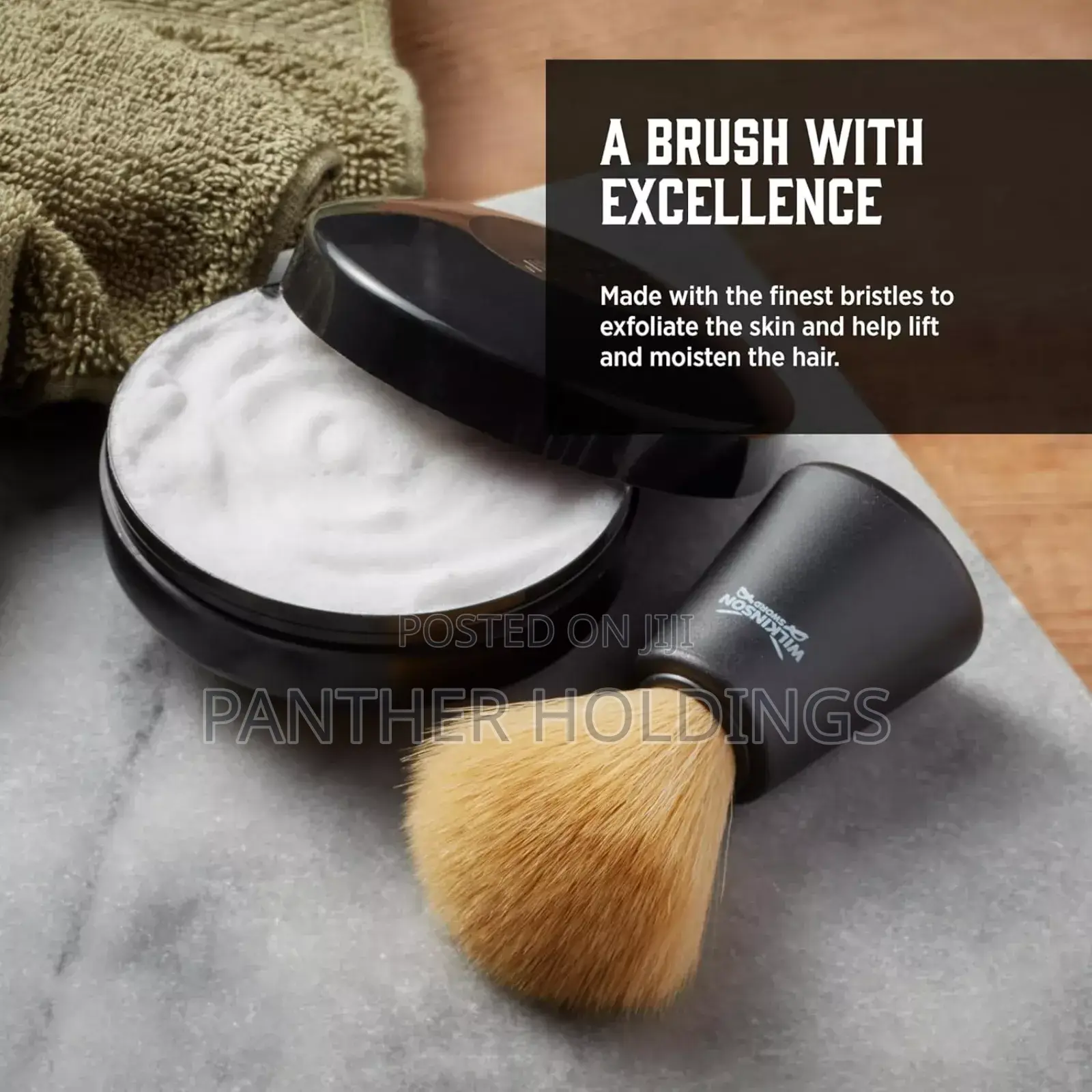Wilkinson Sword Vintage Shaving Brush, 1 Count With Shaving Soap
