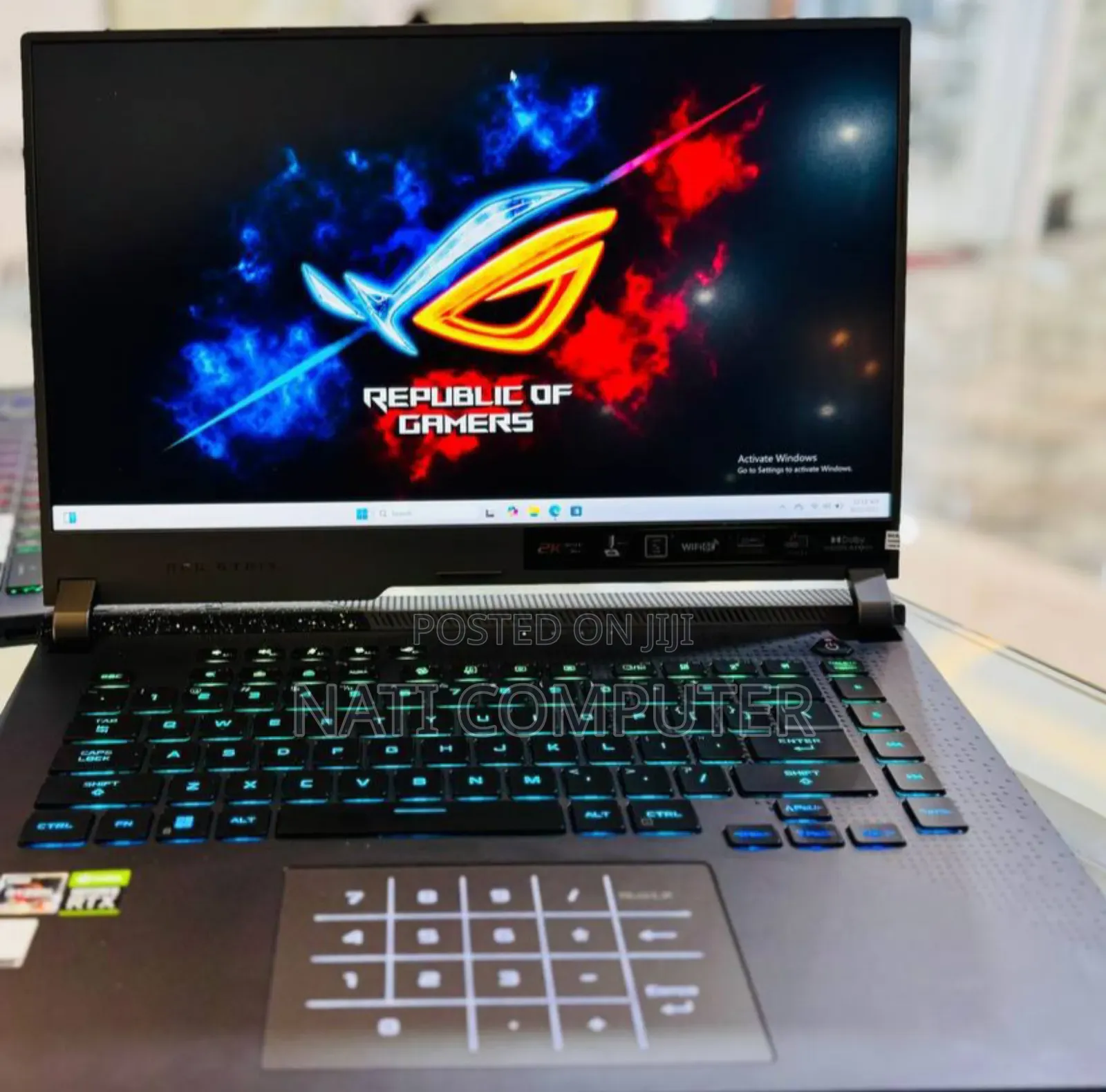 New Laptop Asus ROG Strix G15 16GB Intel Core I9 SSD 512GB