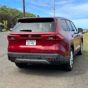 Toyota Grand Highlander Hybrid 2024 Red