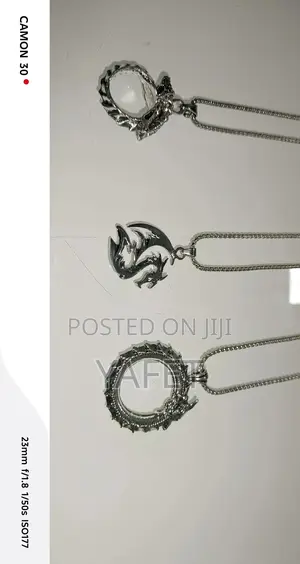 Silver Necleces and Ring