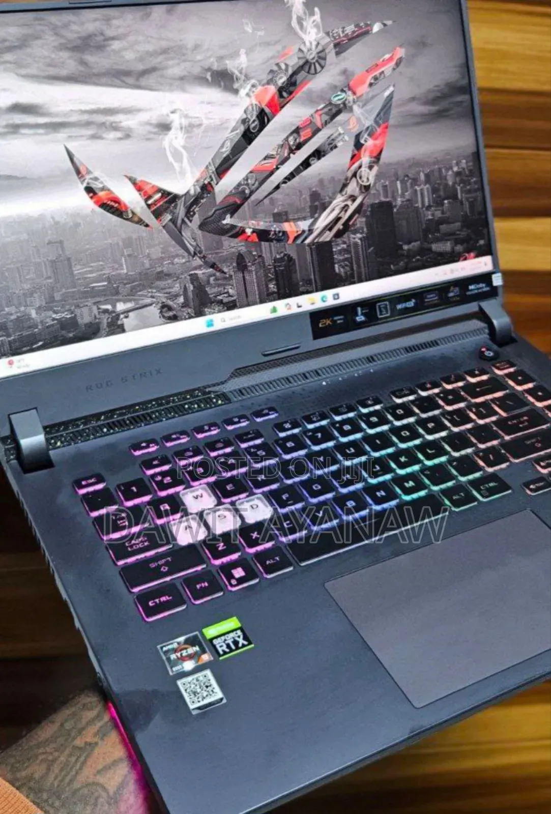 New Laptop Asus 16GB AMD Ryzen 9 SSD 512GB