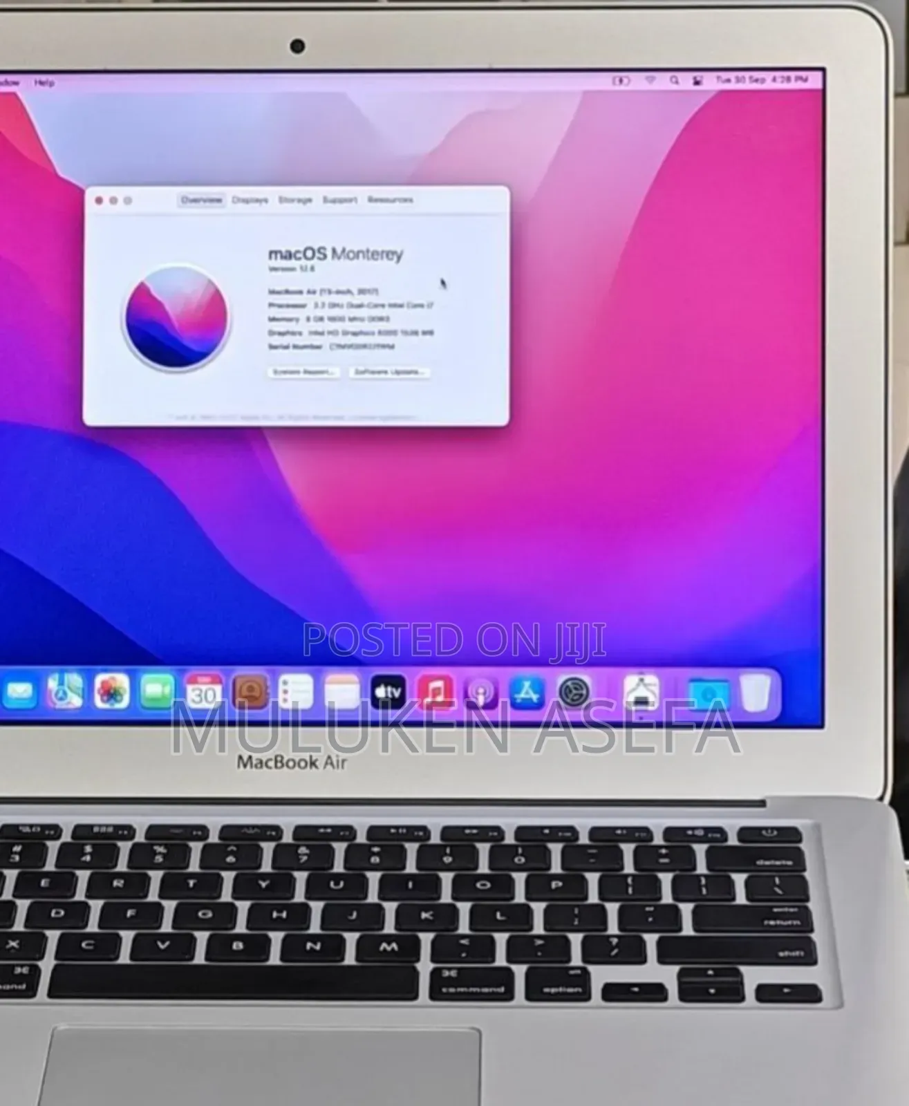 New Laptop Apple MacBook Pro 2017 8GB Intel Core I7 SSD 512GB