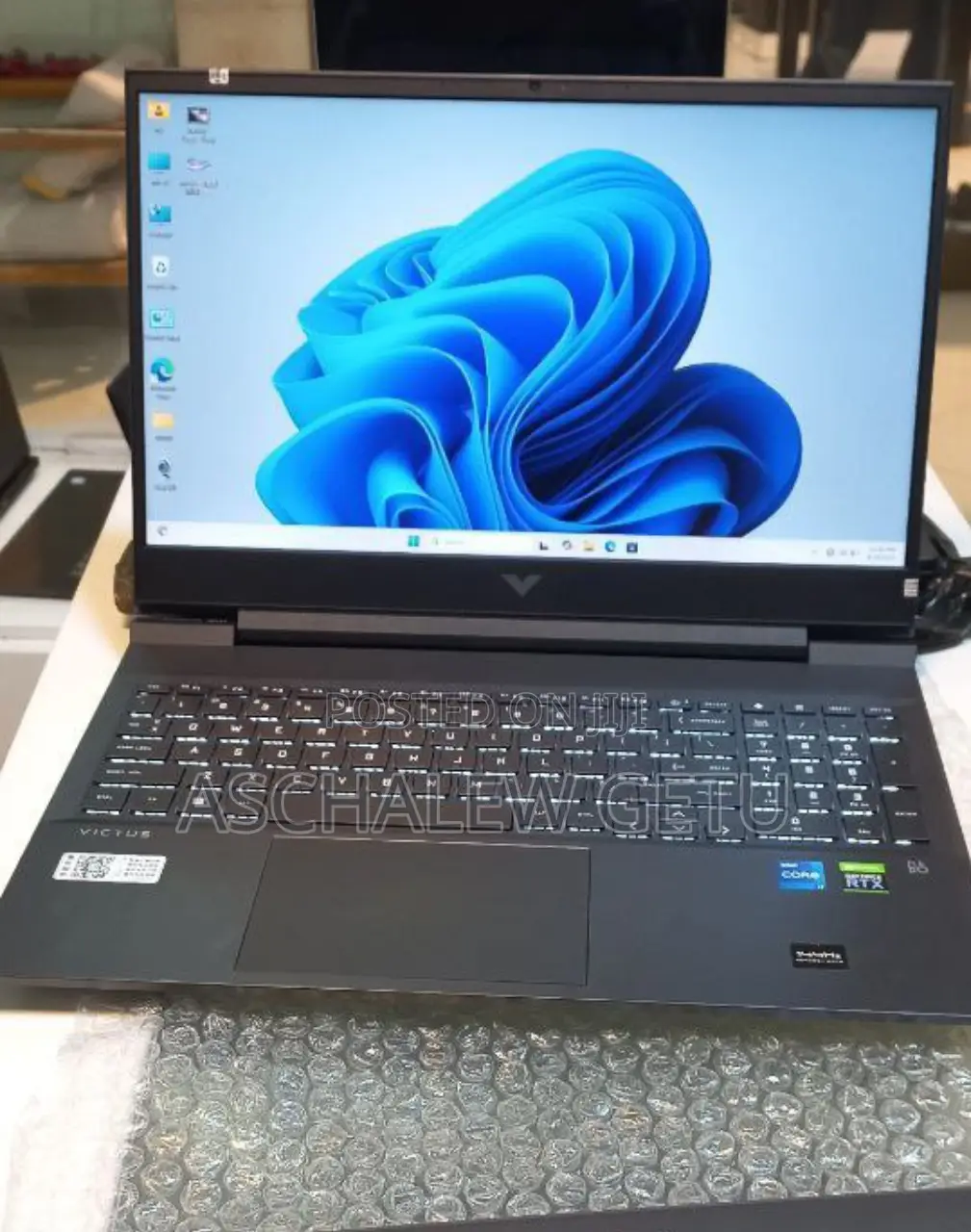 New Laptop HP Victus 16 16GB Intel Core I7 SSD 1T