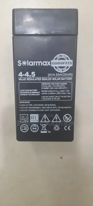 Solar Battery 4v 4.5ah
