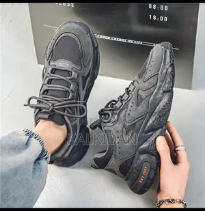 Men's Spring Fashion Versatile Casual Sneakers, Sporty Chunky Sneakers