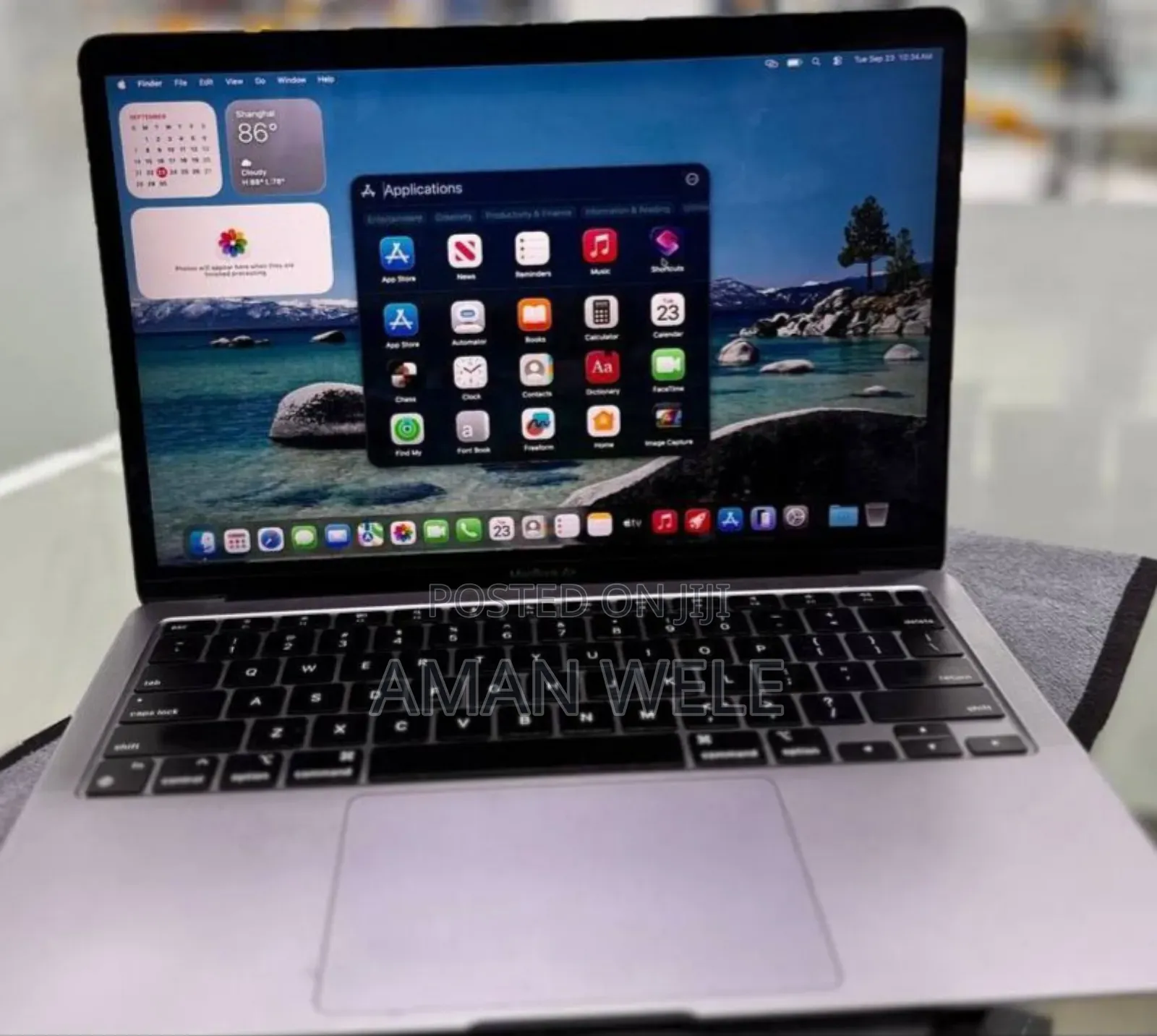 New Laptop Apple MacBook Air 2020 M1 8GB Apple M1 SSD 256GB