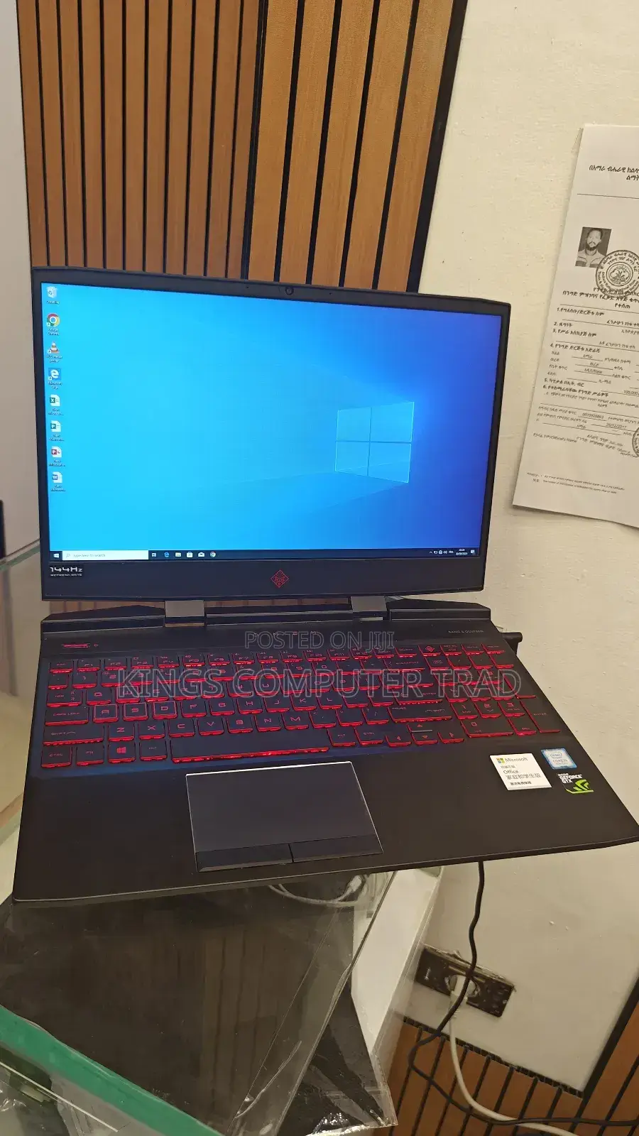 New Laptop HP Omen X 16GB Intel Core I5 SSD 512GB