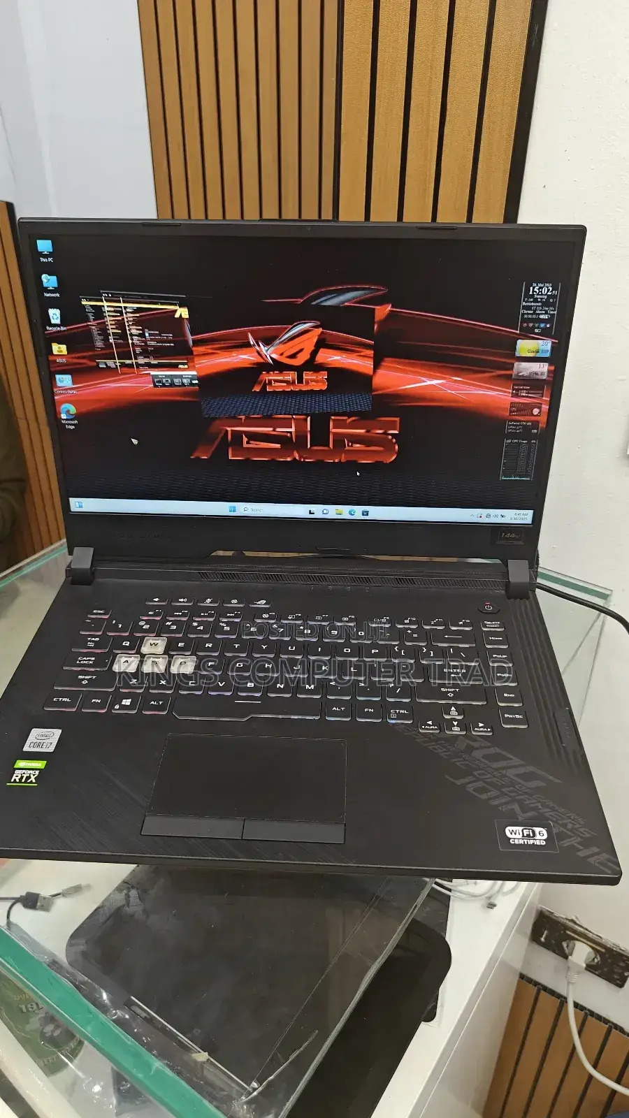 New Laptop Asus ROG Strix G15 16GB Intel Core I7 SSD 512GB