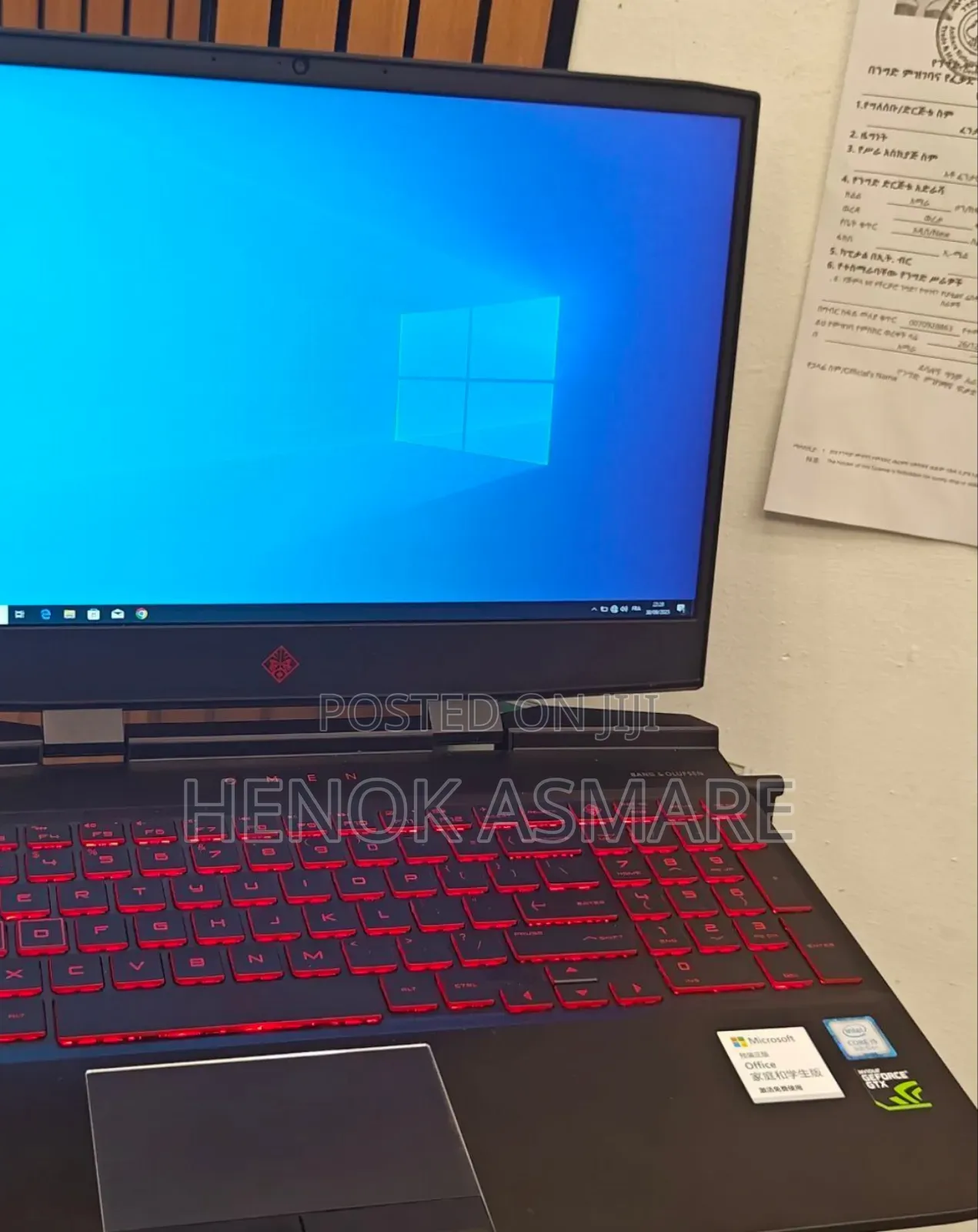 New Laptop HP Omen 15 16GB Intel Core I5 SSD 512GB