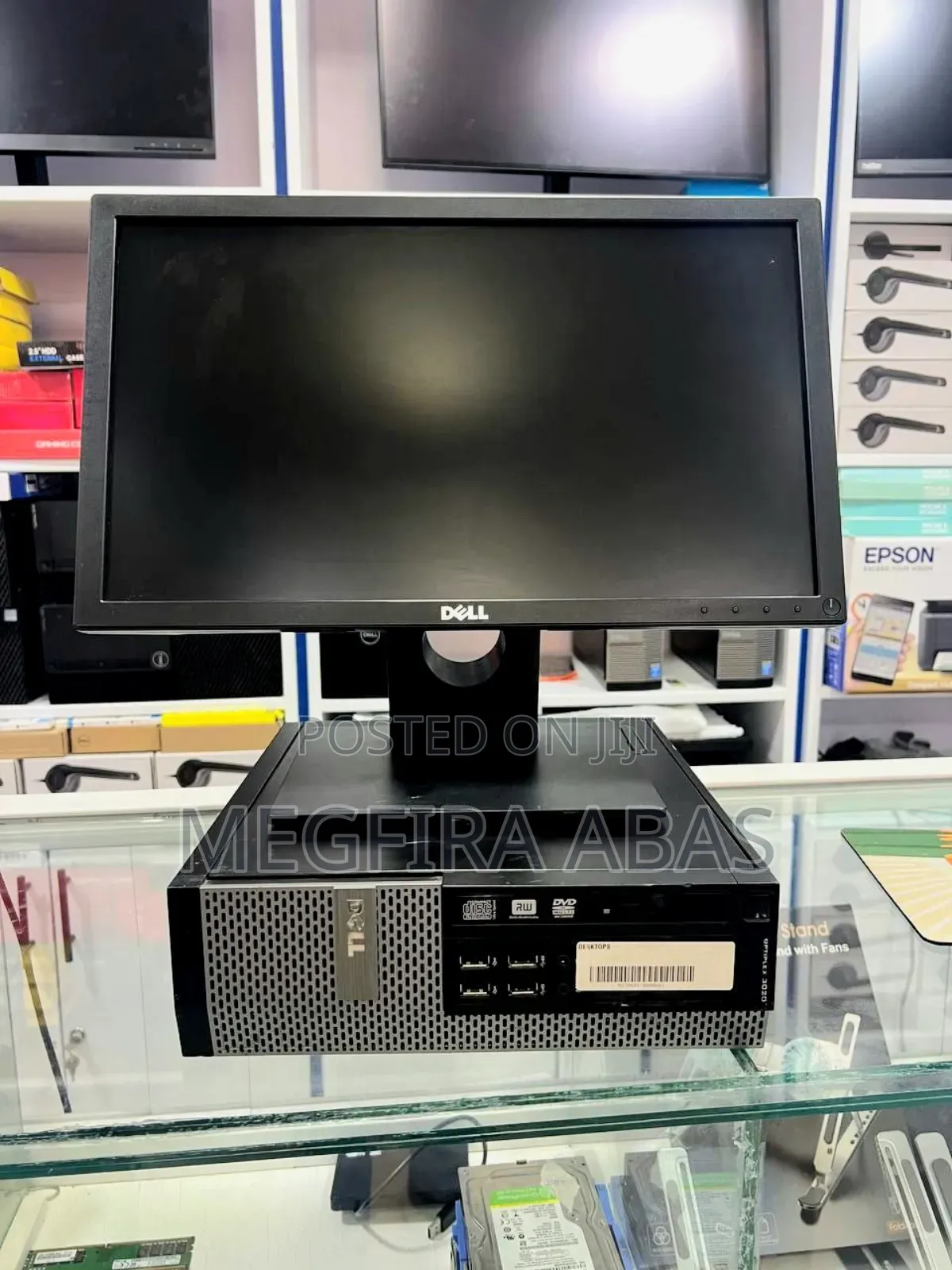 New Desktop Computer Dell OptiPlex 3020 4GB Intel Core I5 HDD 500GB