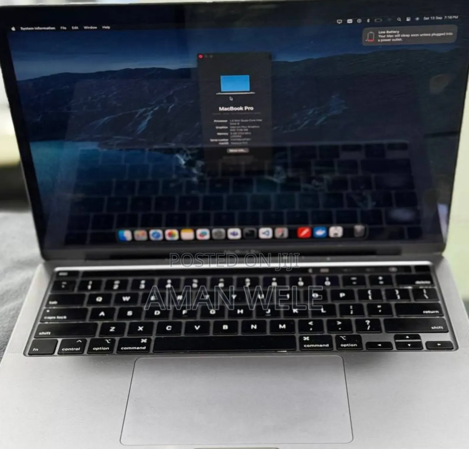 New Laptop Apple MacBook 2020 8GB Intel Core I5 SSD 256GB