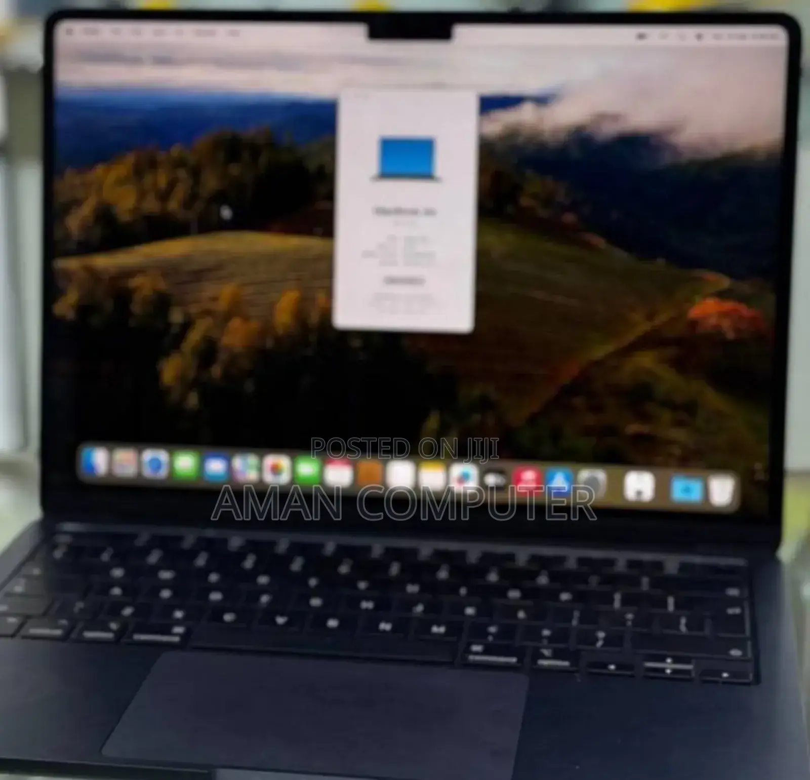 New Laptop Apple MacBook Air 2022 M2 8GB Intel Core M2 SSD 256GB