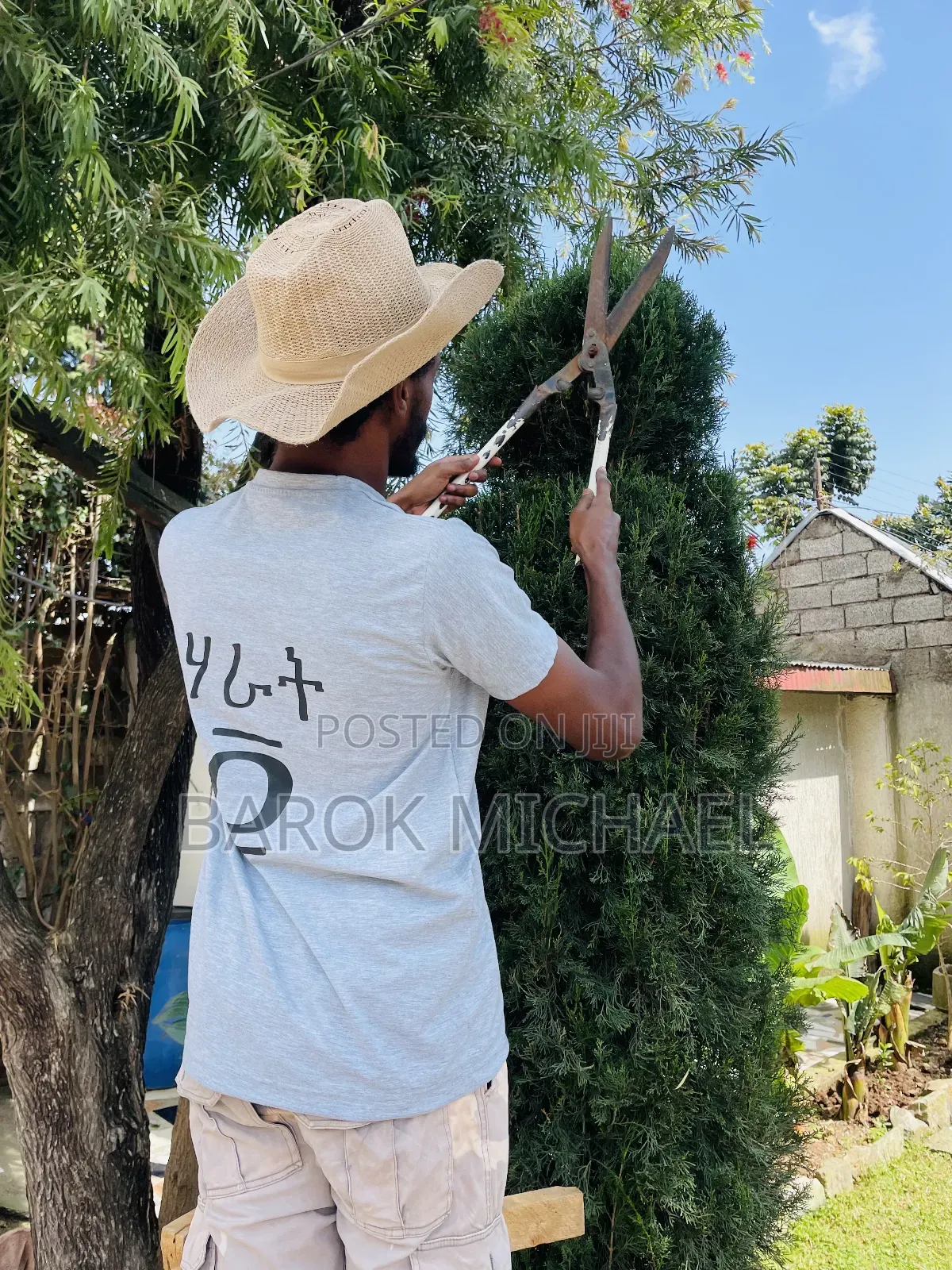 አትክልተኛ (Landscaping and Gardening Service)