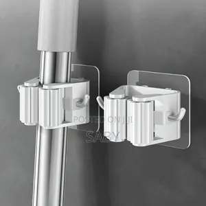 2pcs Mop Holder for Broom Storage