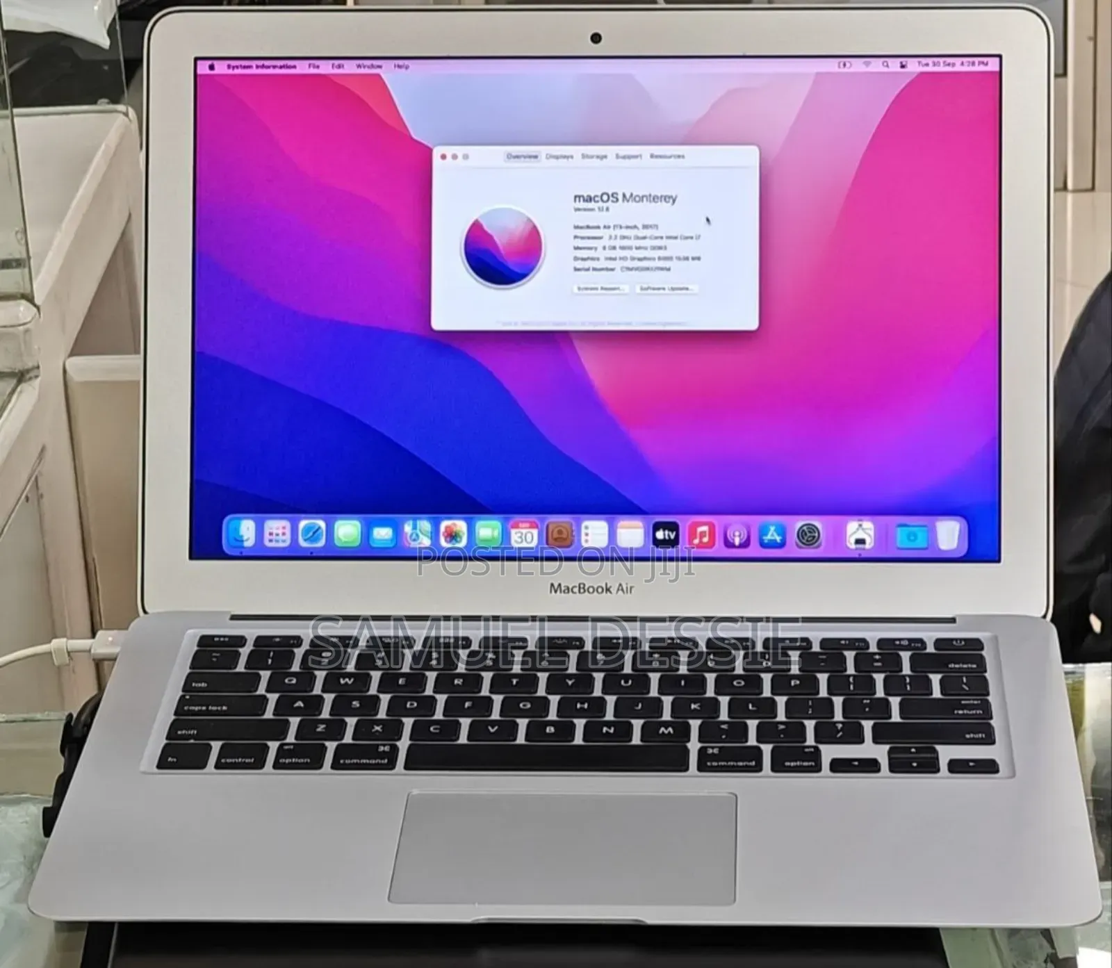 Laptop Apple MacBook Air 2017 8GB Intel Core I7 SSD 512GB