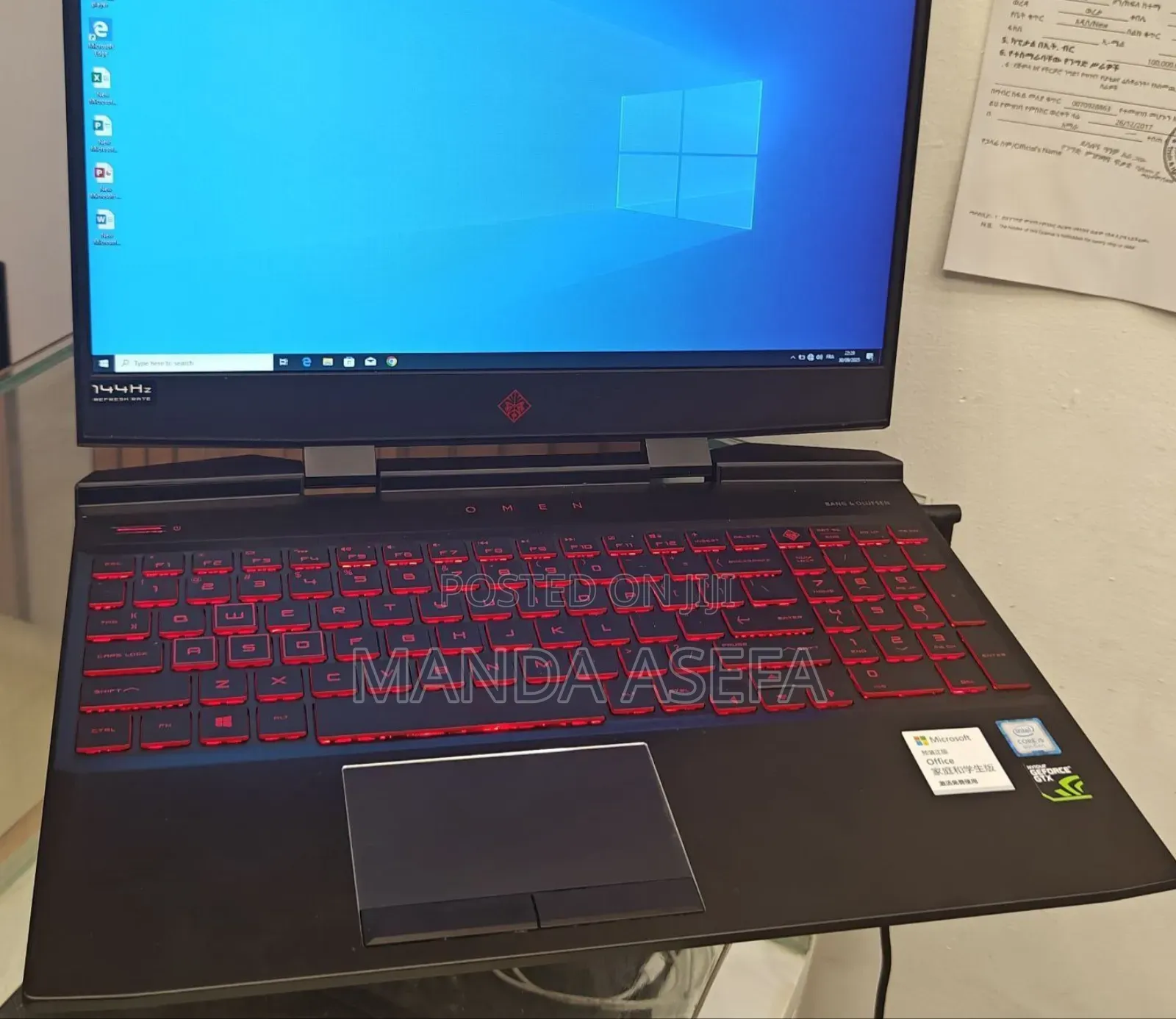 New Laptop HP Omen X 16GB Intel Core I5 SSD 512GB