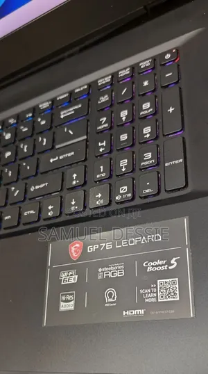 New Laptop MSI GP75 Leopard 16GB Intel Core I7 SSD 1T