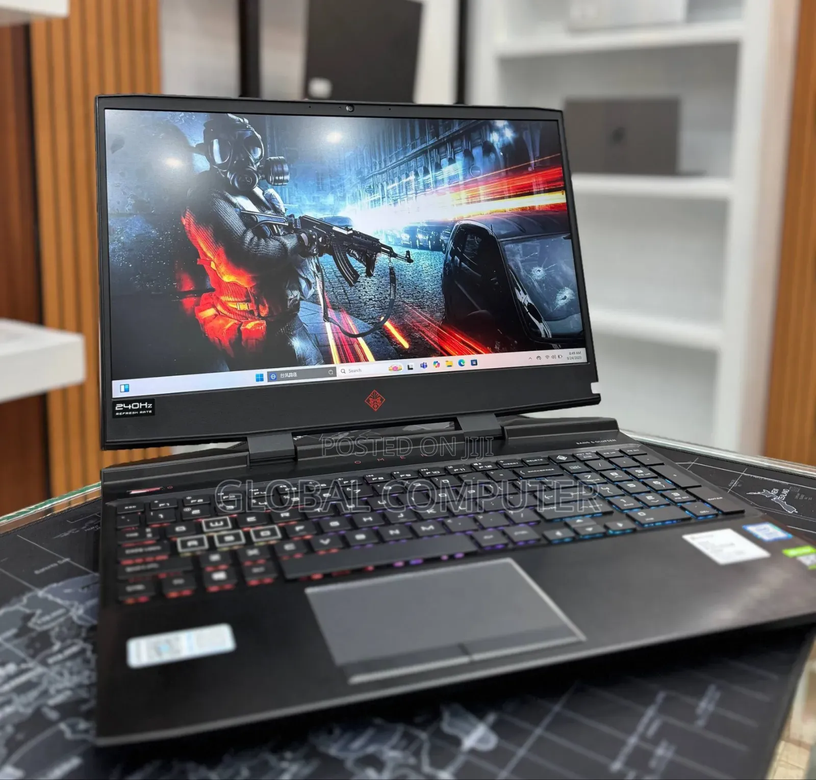 New Laptop HP Omen 15-Dh002nr 16GB Intel Core I7 SSD 512GB